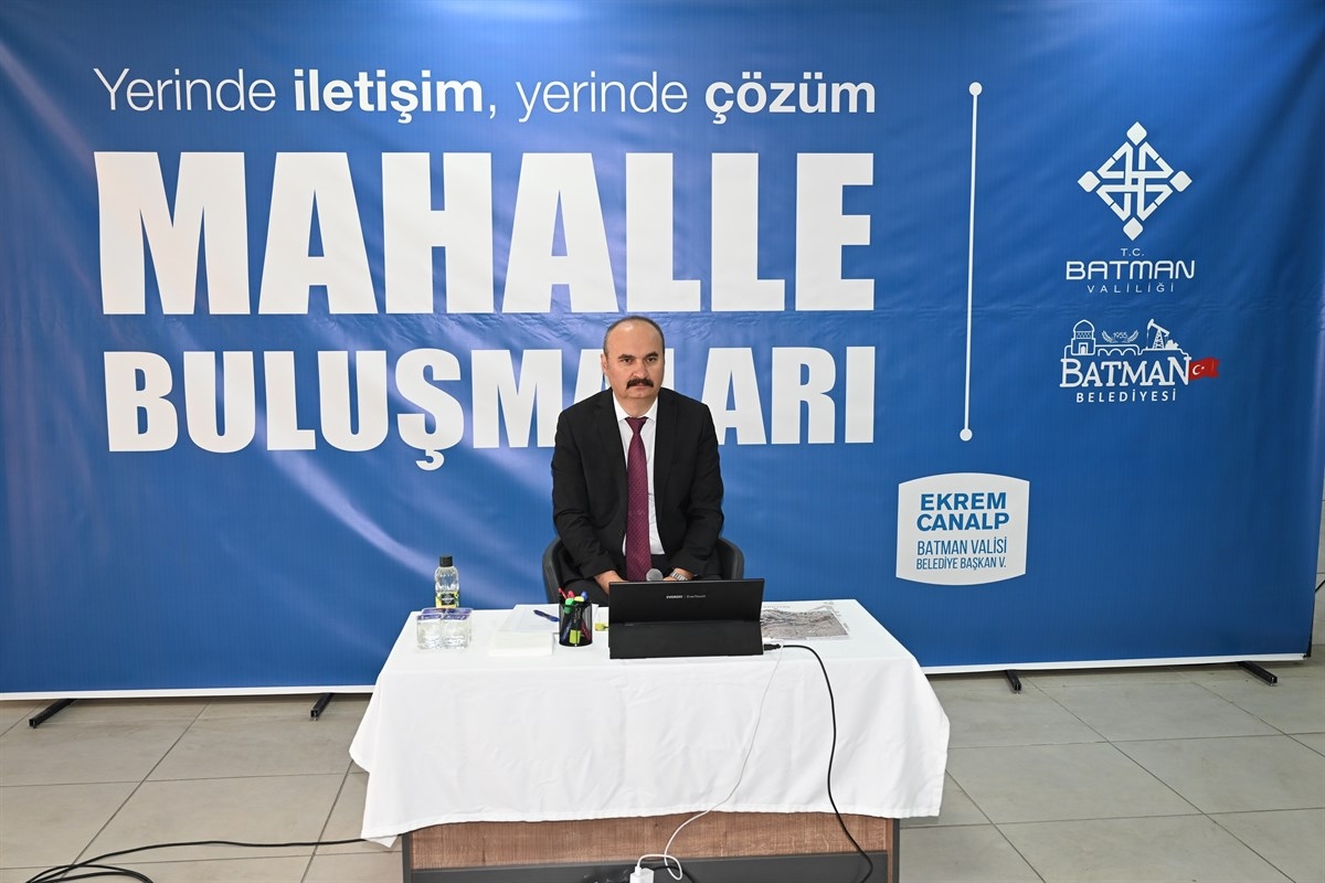 Vali Canalp, Akyürek Mahallesi’nde Vatandaşlarla Bir Araya Geldi