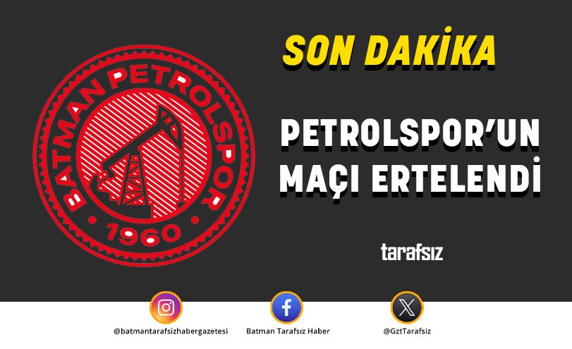 PETROLSPOR’UN AFYONSPOR MAÇI ERTELENDİ