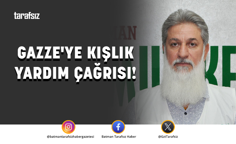 GAZZE’YE KIŞLIK YARDIM ÇAĞRISI!