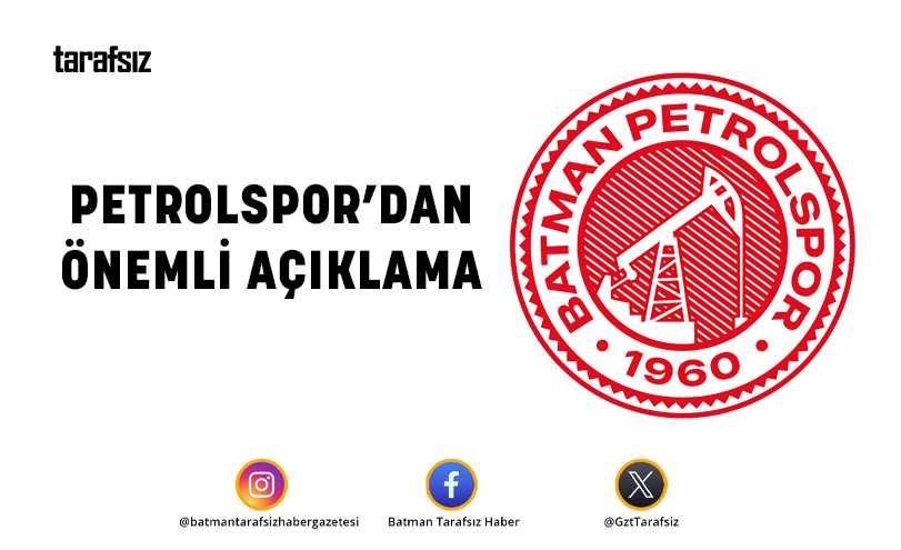 PETROLSPOR’DAN ÖNEMLİ AÇIKLAMA