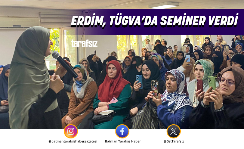 ERDİM, TÜGVA’DA SEMİNER VERDİ