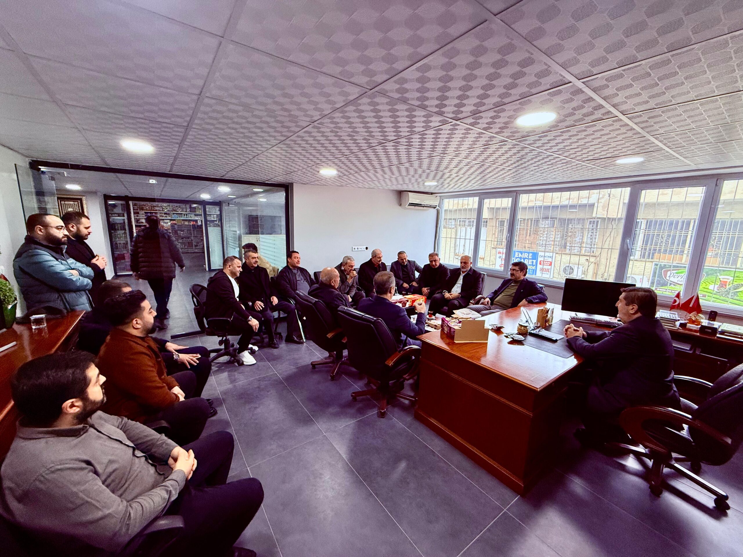 Şansi ve Nasıroğlu Esnafla Bir Araya Geldi