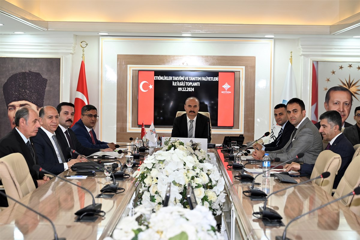 2025 Yılı Etkinlik ve Tanıtım Faaliyetleri Koordinasyon Toplantısı Yapıldı