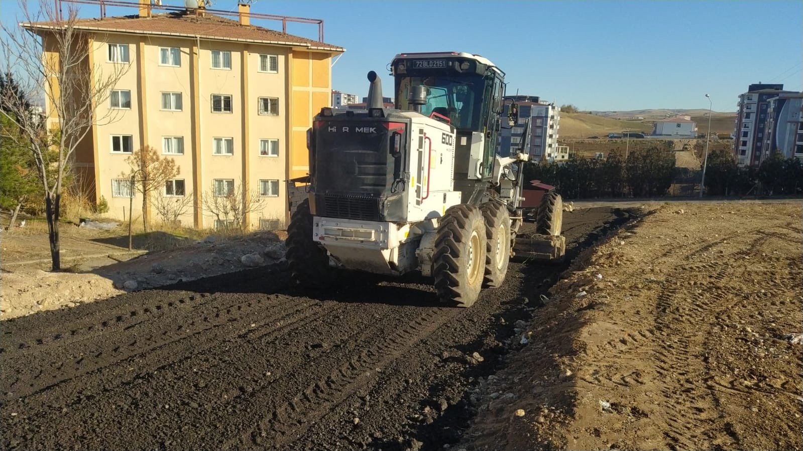 Çamurlu Yola Hızlı Çözüm