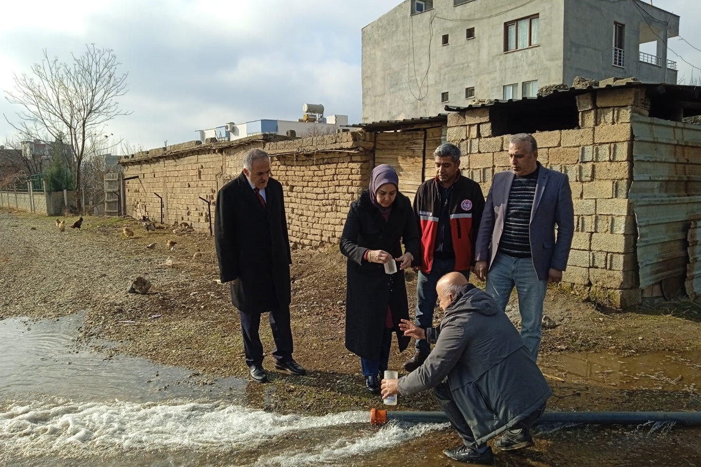 Nitrat kirliliğinin önlenmesi amacıyla su numuneleri alındı