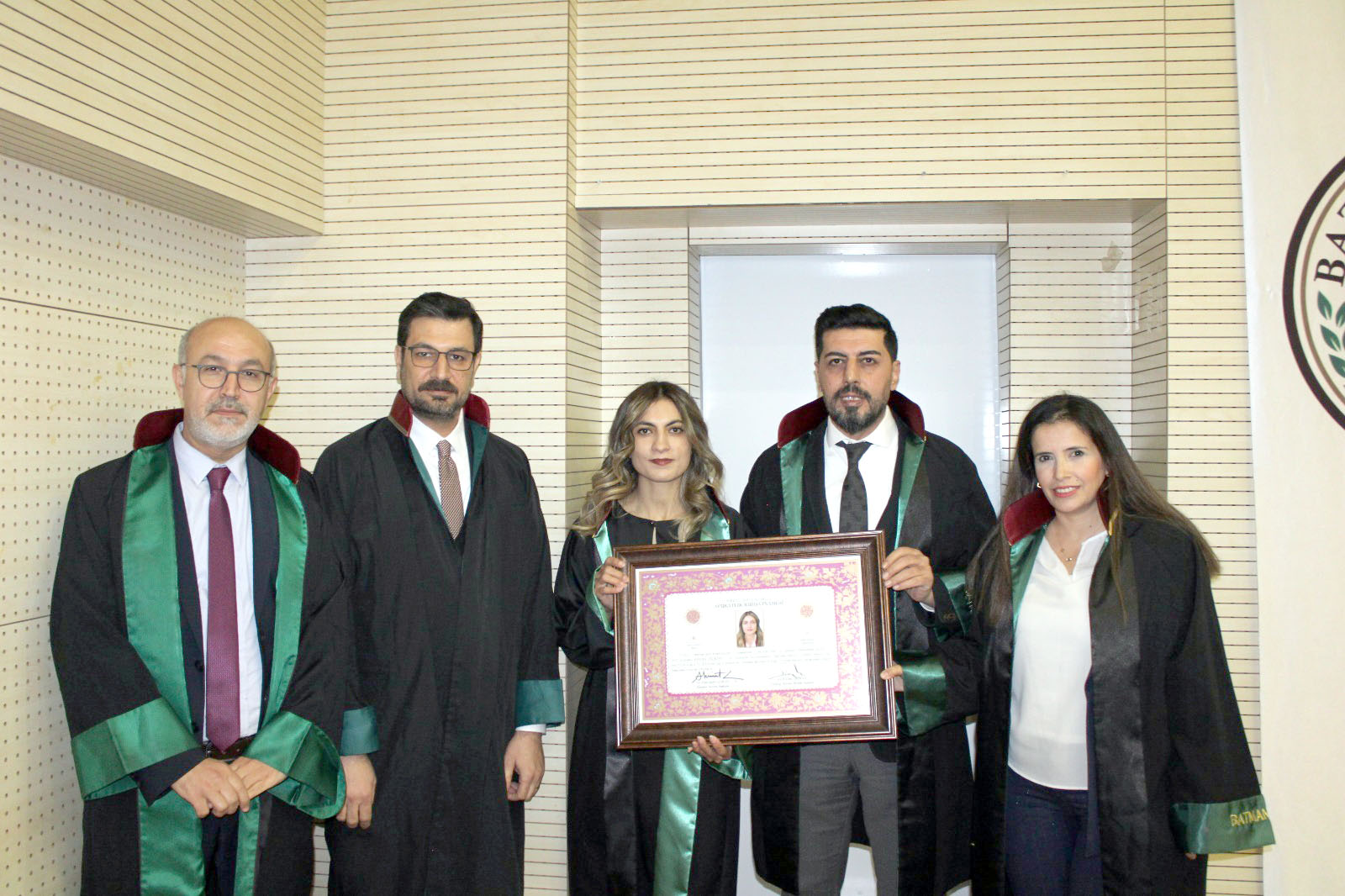 Baro’da yeni Avukatlar yemin ederek mesleğe başladı