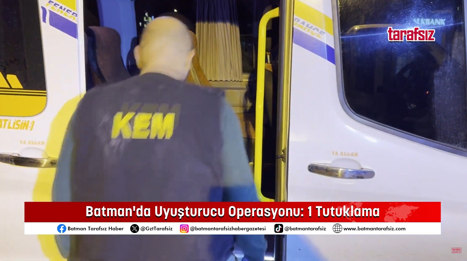 Batman’da Uyuşturucu Operasyonu: 1 Tutuklama