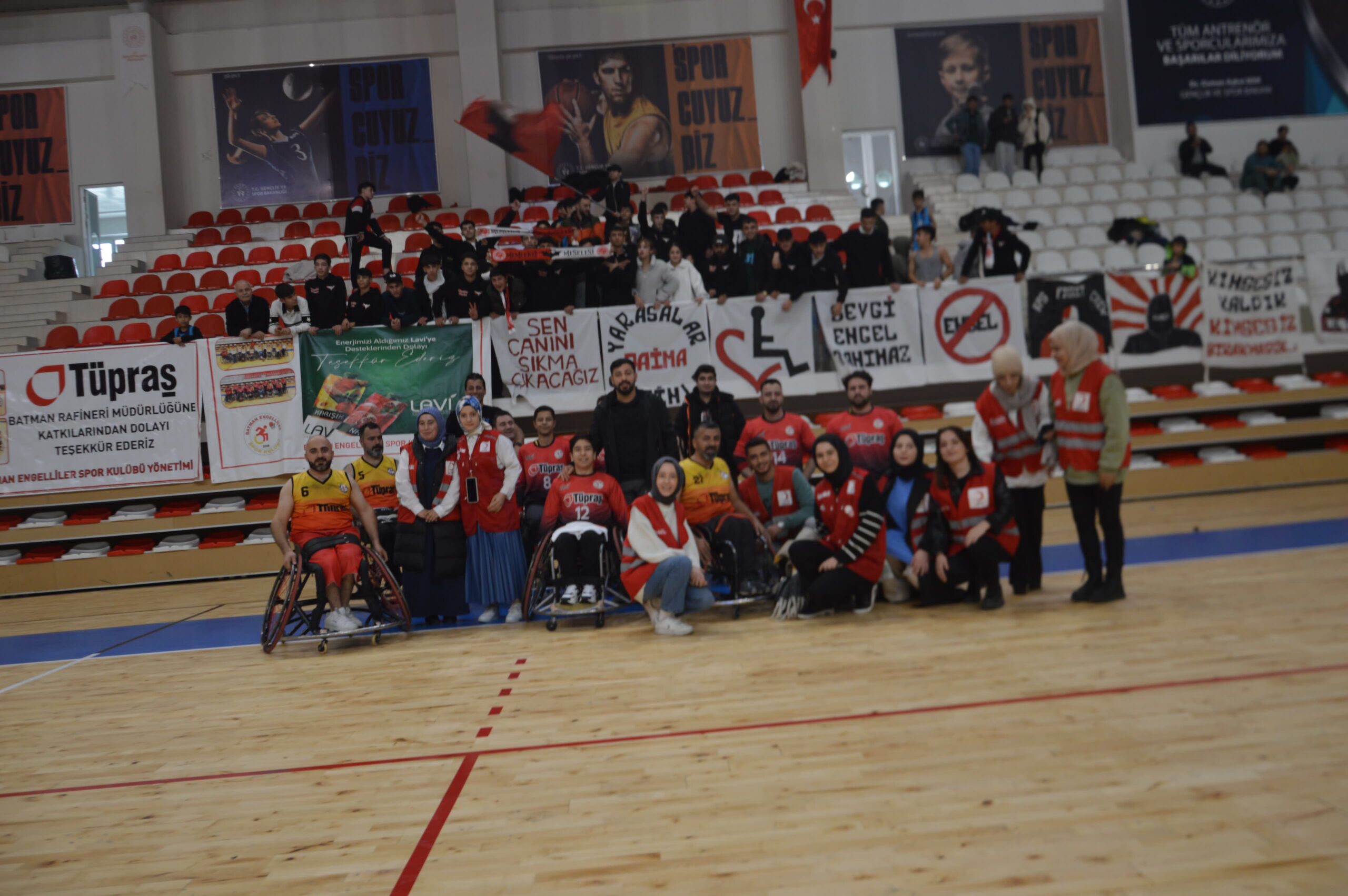 Engelliler galibiyet serisini sürdürüyor