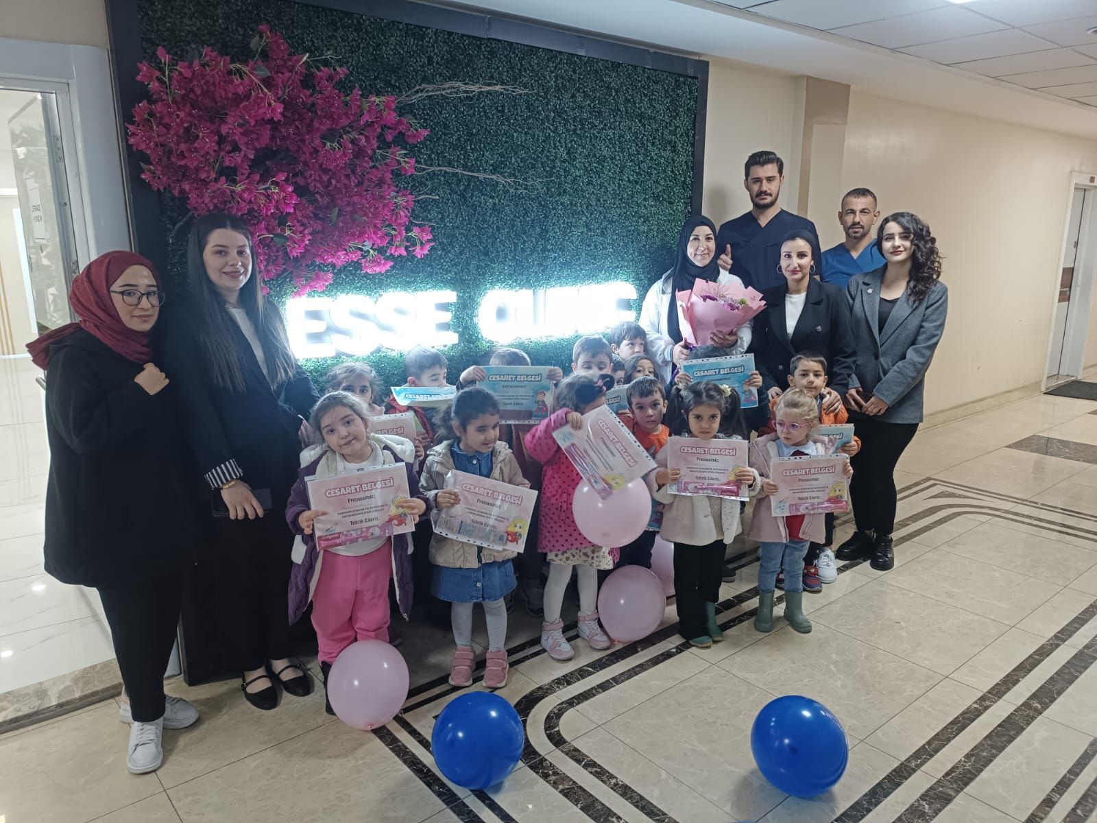 Esse Ağız ve Diş Sağlığı Kliniğinden Minik Öğrencilere Diş Bakımı Eğitimi