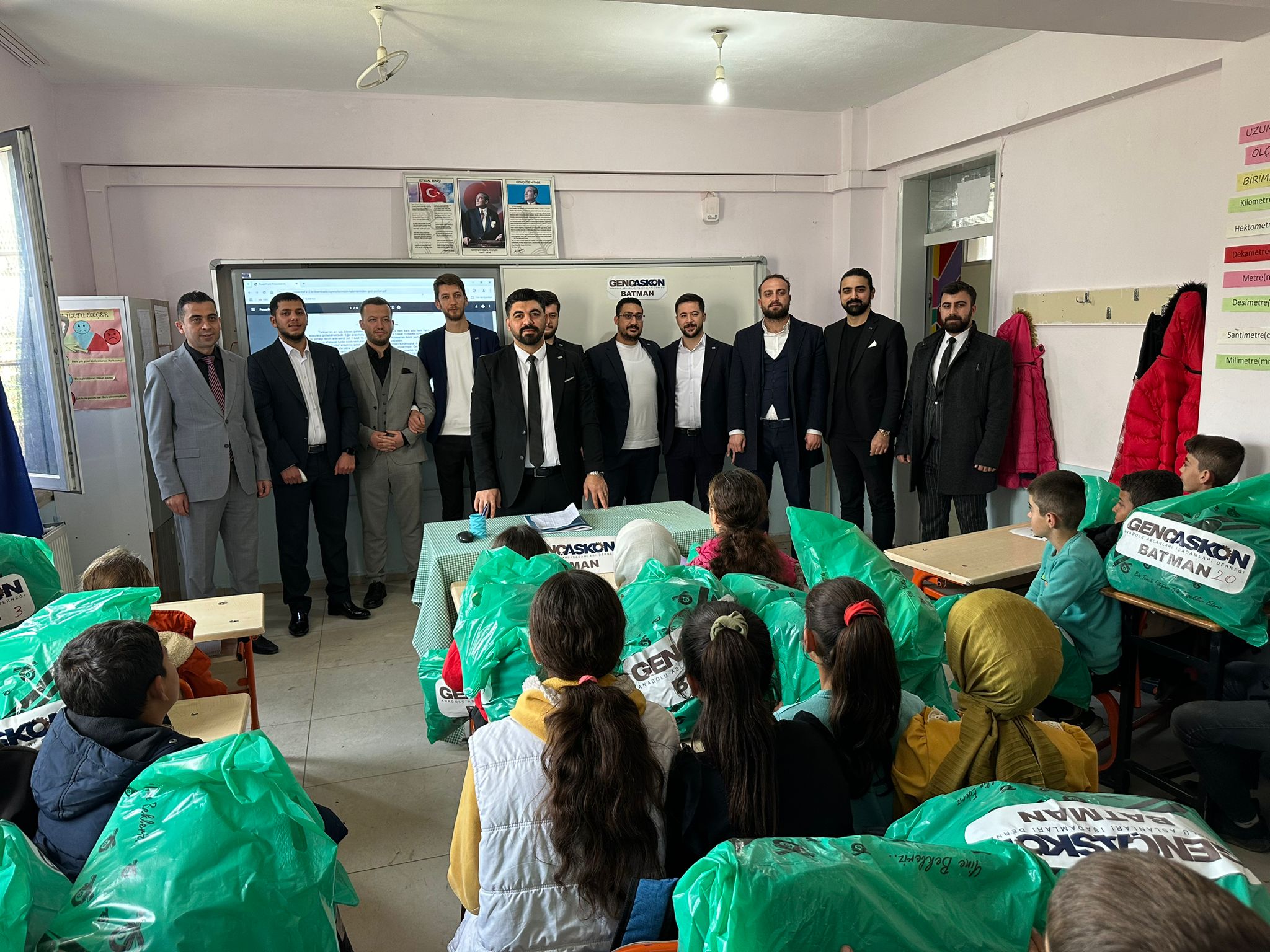 Genç Askon Batman’dan Geleceğe Dokunan Ziyaret