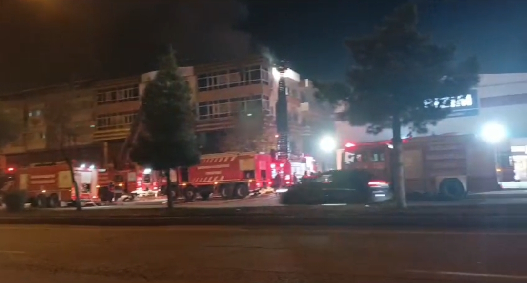 Batman’da Tekstil Atölyesinde Yangın Çıktı