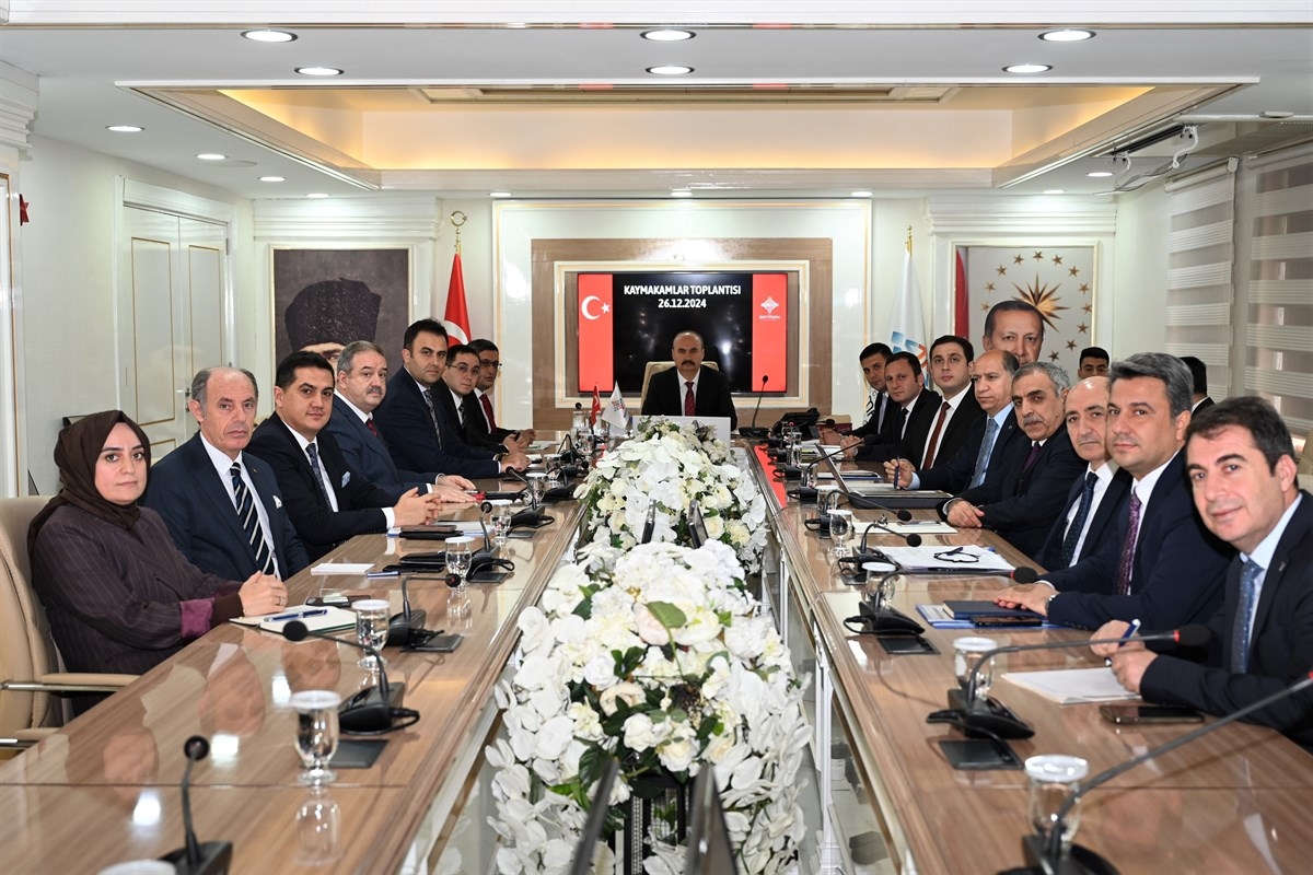 Kaymakamlar Toplantısı Gerçekleştirildi