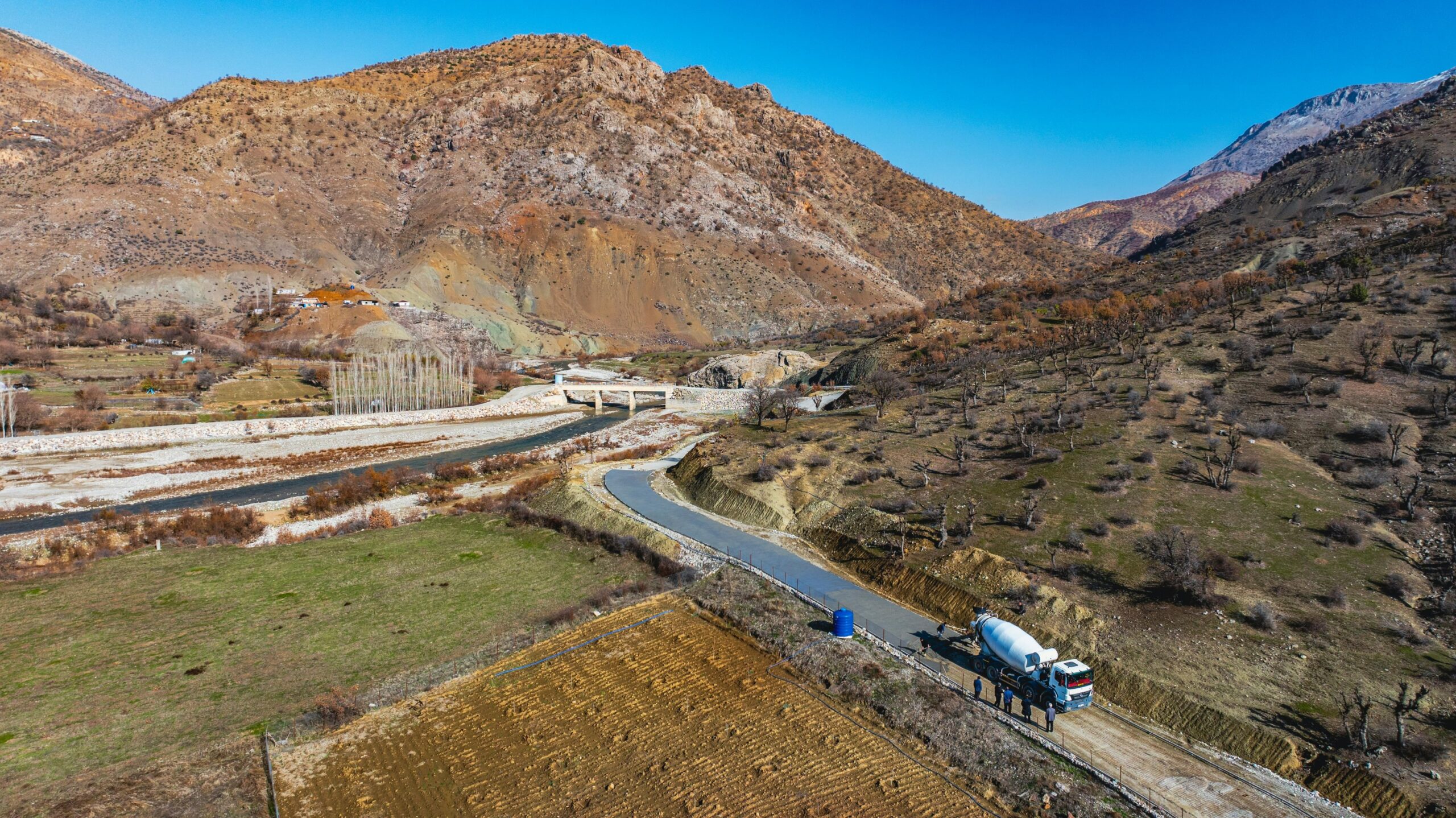 Sason Yücebağ-Kulp Bağlantı Yolu Tamamlandı