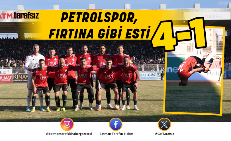 Petrolspor, Fırtına Gibi Esti: 4-1