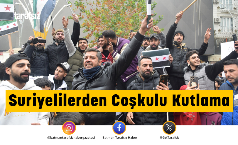 Suriyelilerden Coşkulu Kutlama