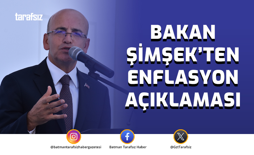 Bakan Şimşek’ten Enflasyon Açıklaması