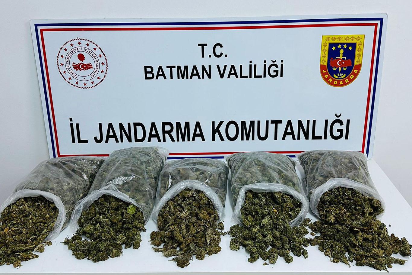 10 kilo skunk ele geçirildi