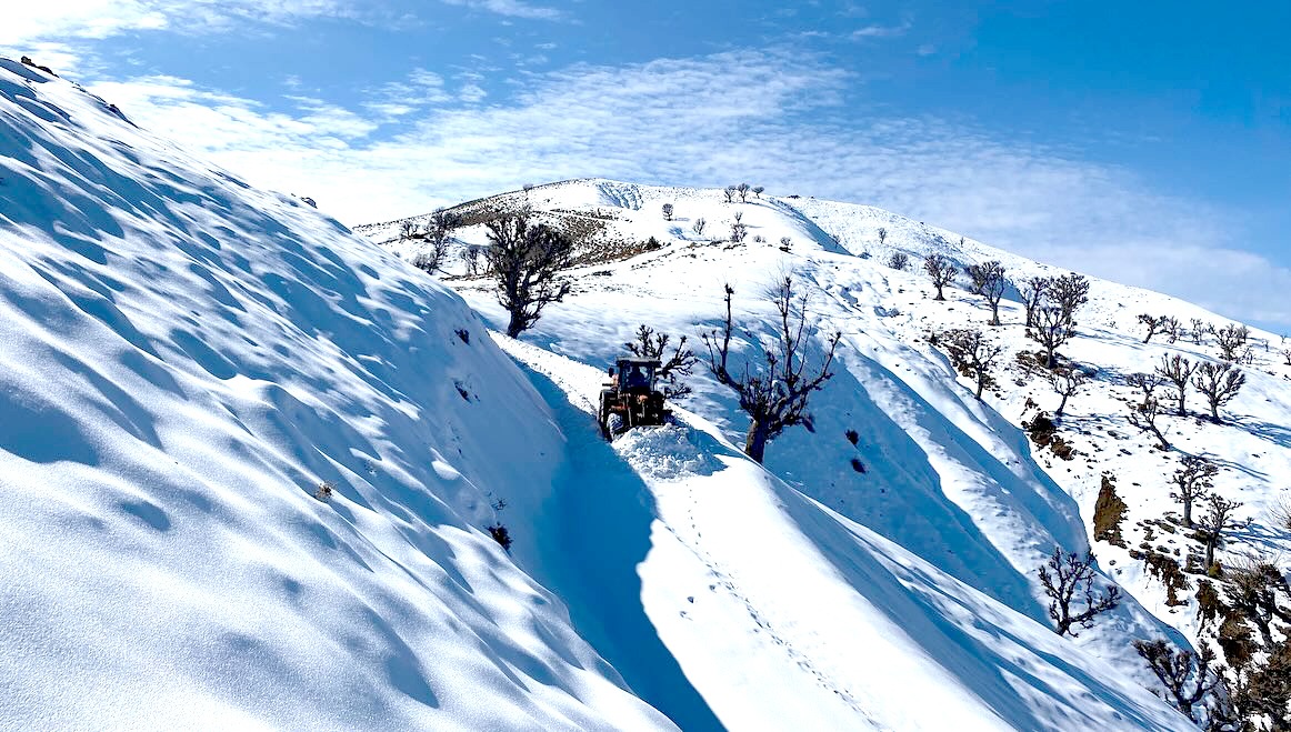 Sason’da Karla Mücadele Çalışmaları Devam Ediyor