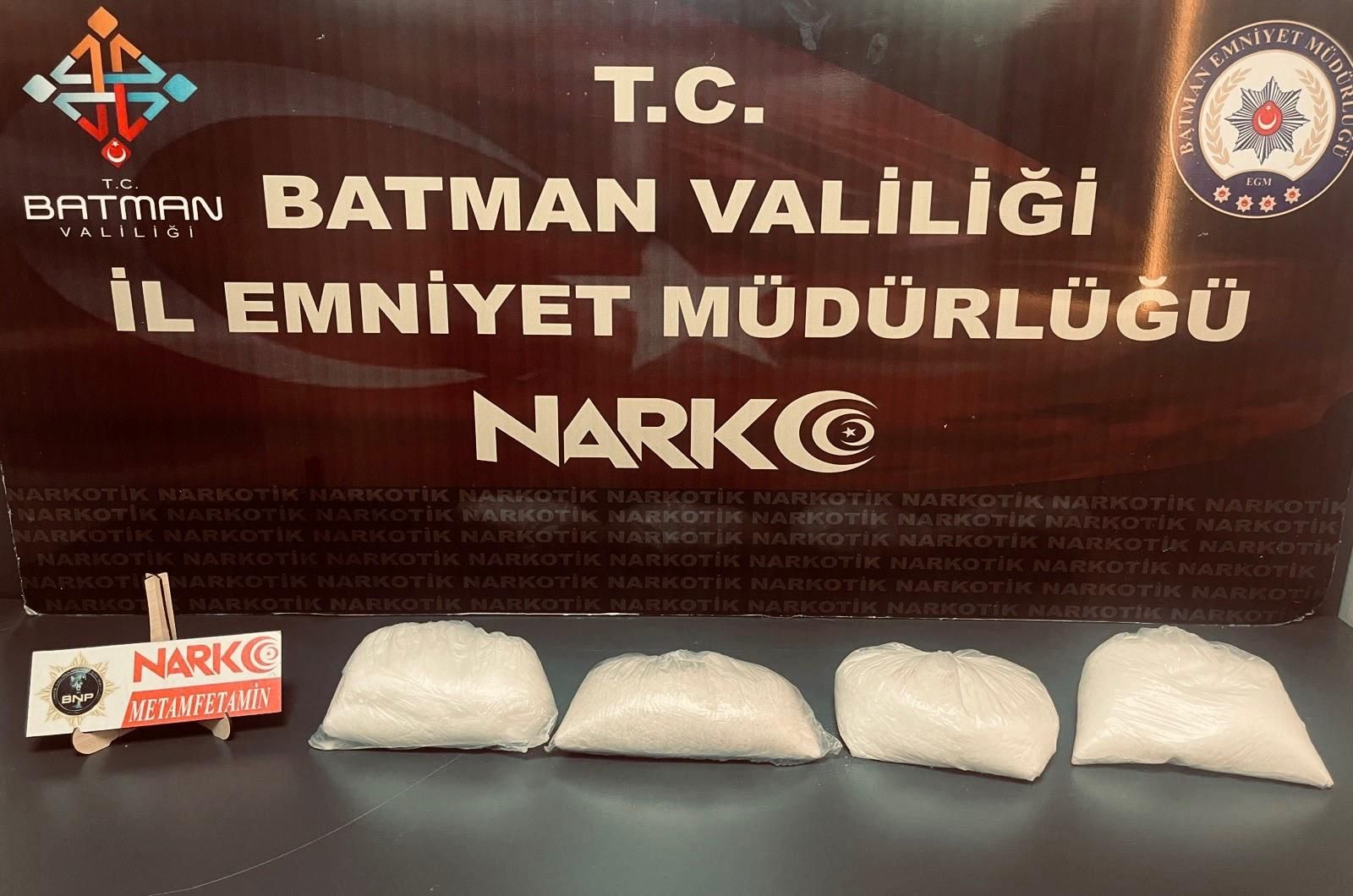 4 Kilo Metamfetamin Ele Geçirildi