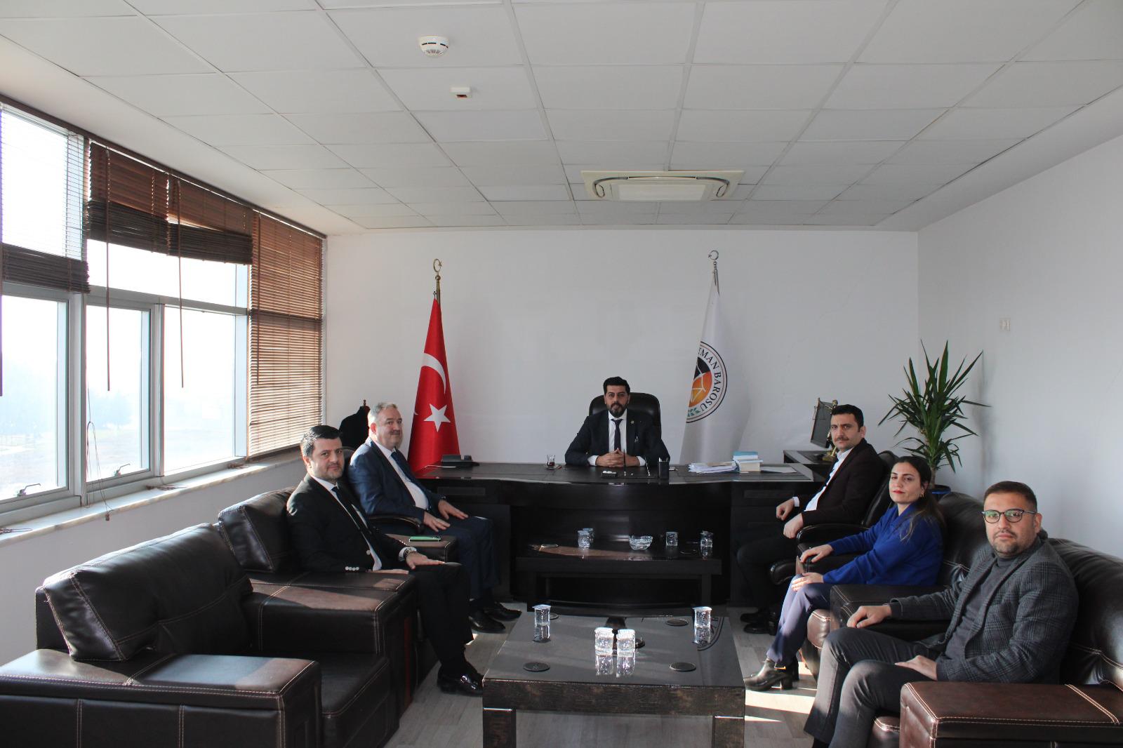 Aile ve Sosyal Hizmetler Müdürlüğü’nden Batman Barosu’na Ziyaret