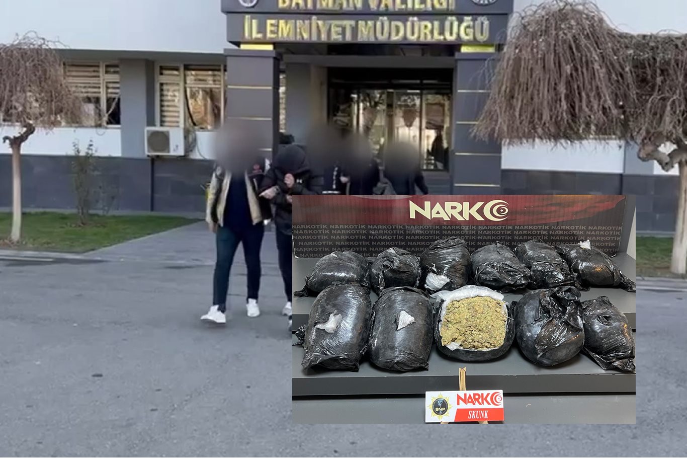 Araçtan Kilolarca Uyuşturucu Çıktı: 4 kişi tutuklandı