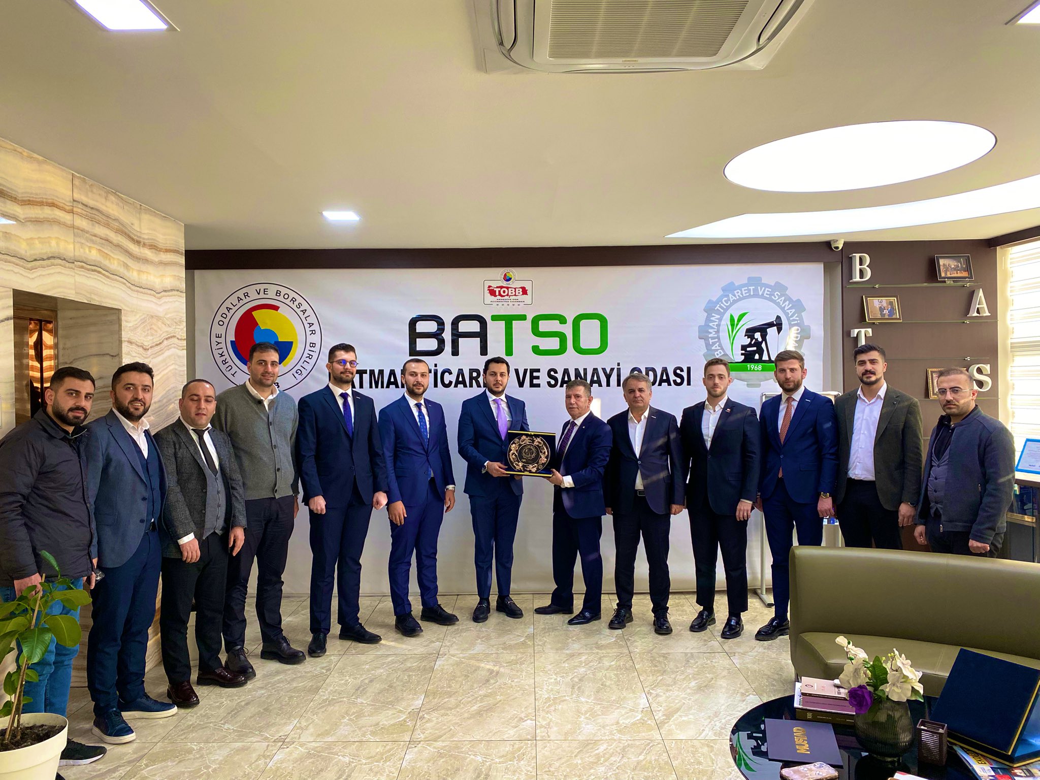 BATSO Başkanı’ndan MÜSİAD’a Teşekkür Plaketi