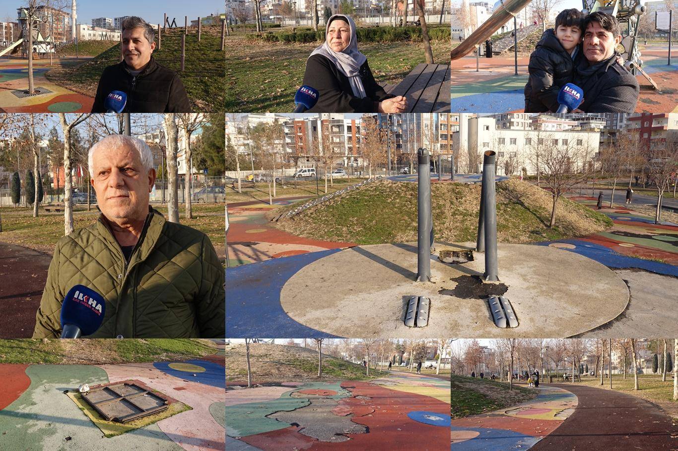 Bakımsız ve Güvensiz Parklar Tepkilere Neden Oluyor