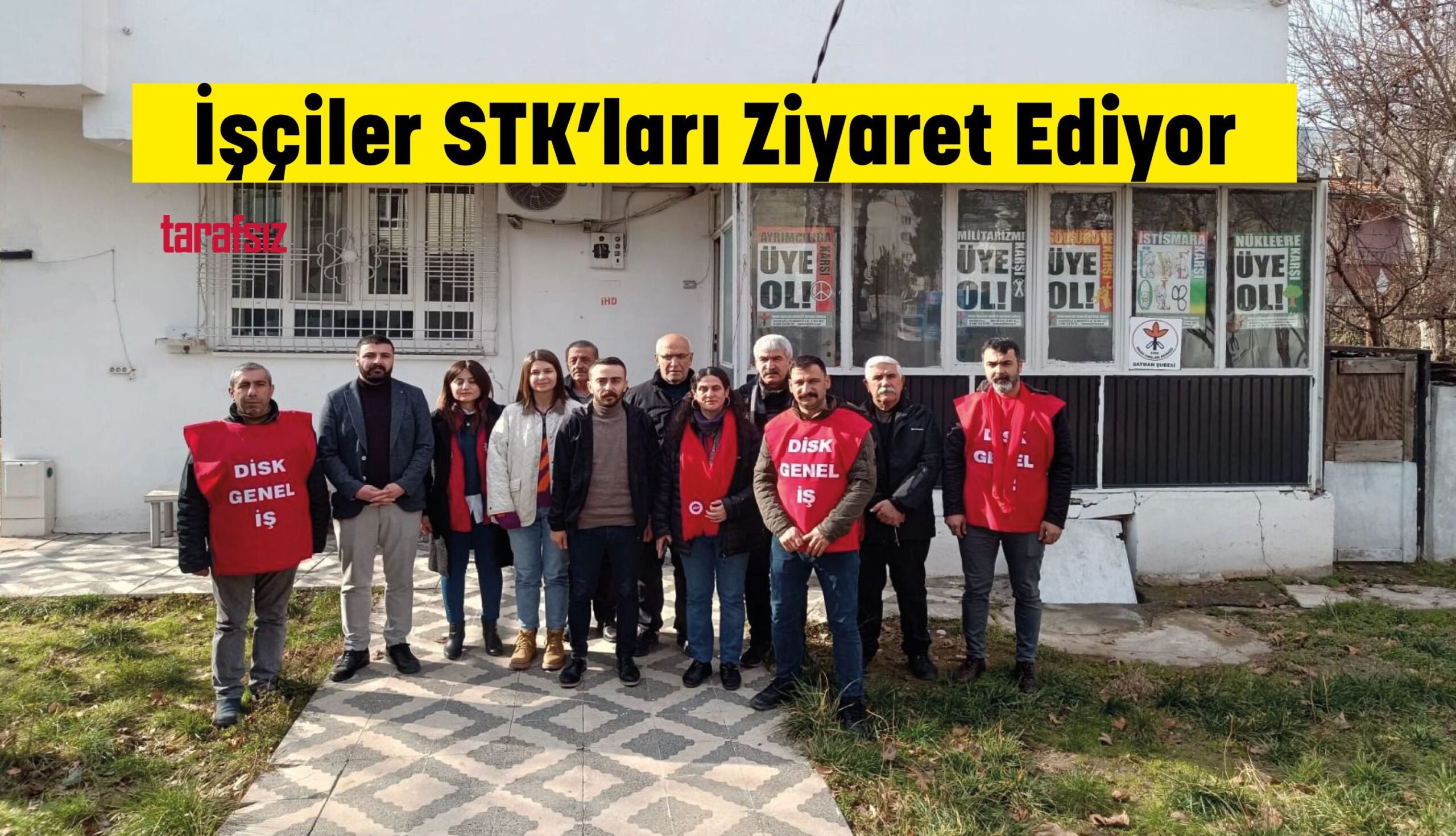 İşçiler STK’ları Ziyaret Ediyor