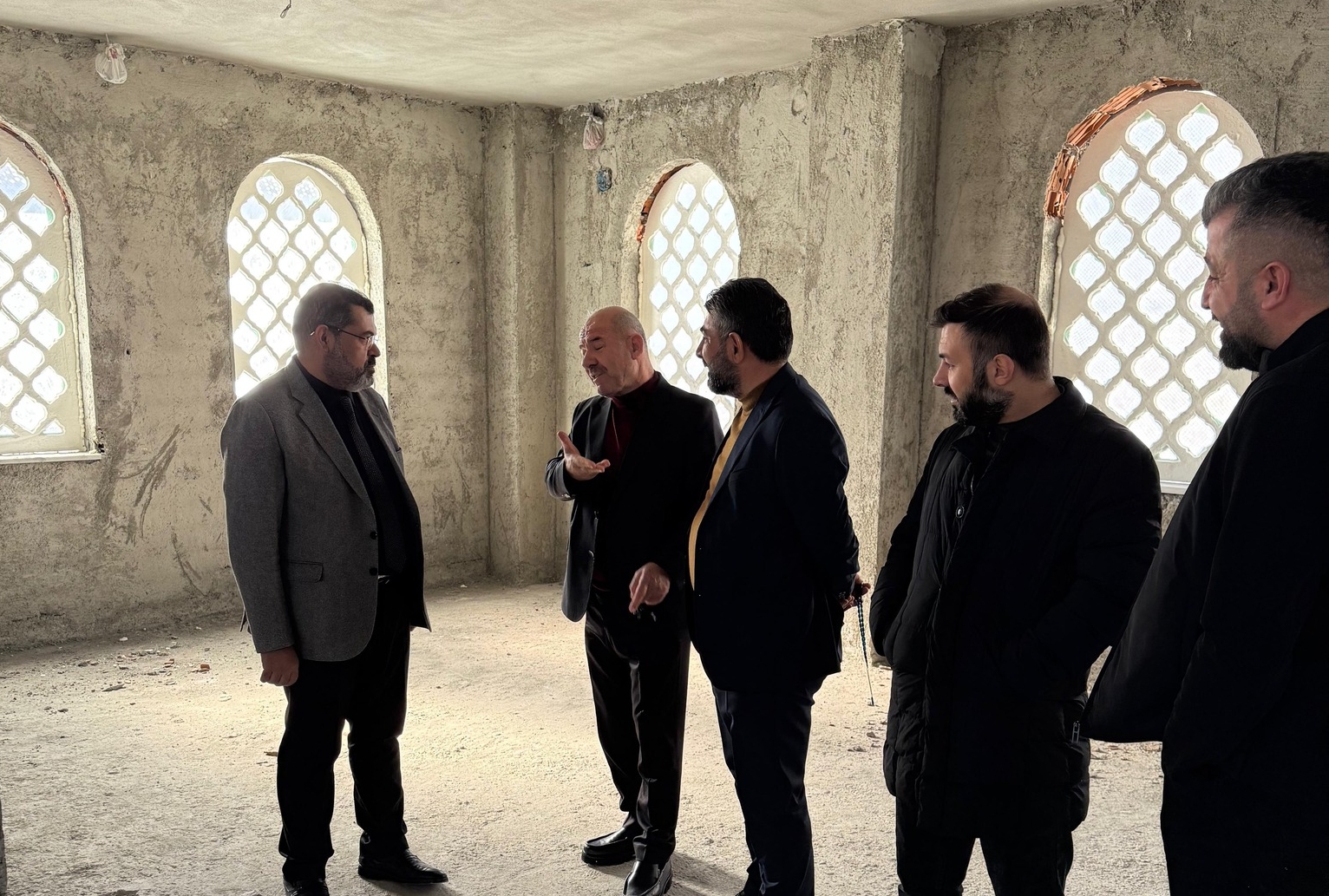 Dinç Ailesi, Zeynelabidin Camii inşaatını destekliyor