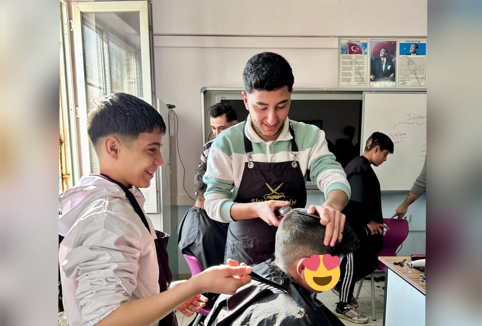 Genç ASKON’dan Öğrencilere Ücretsiz Saç Tıraşı Etkinliği