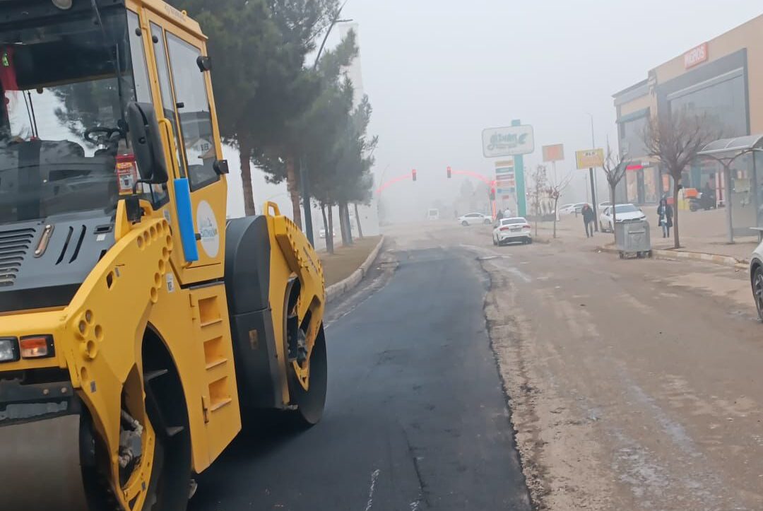 Hamidi Caddesi’nde Üstyapı Çalışmaları Sürüyor