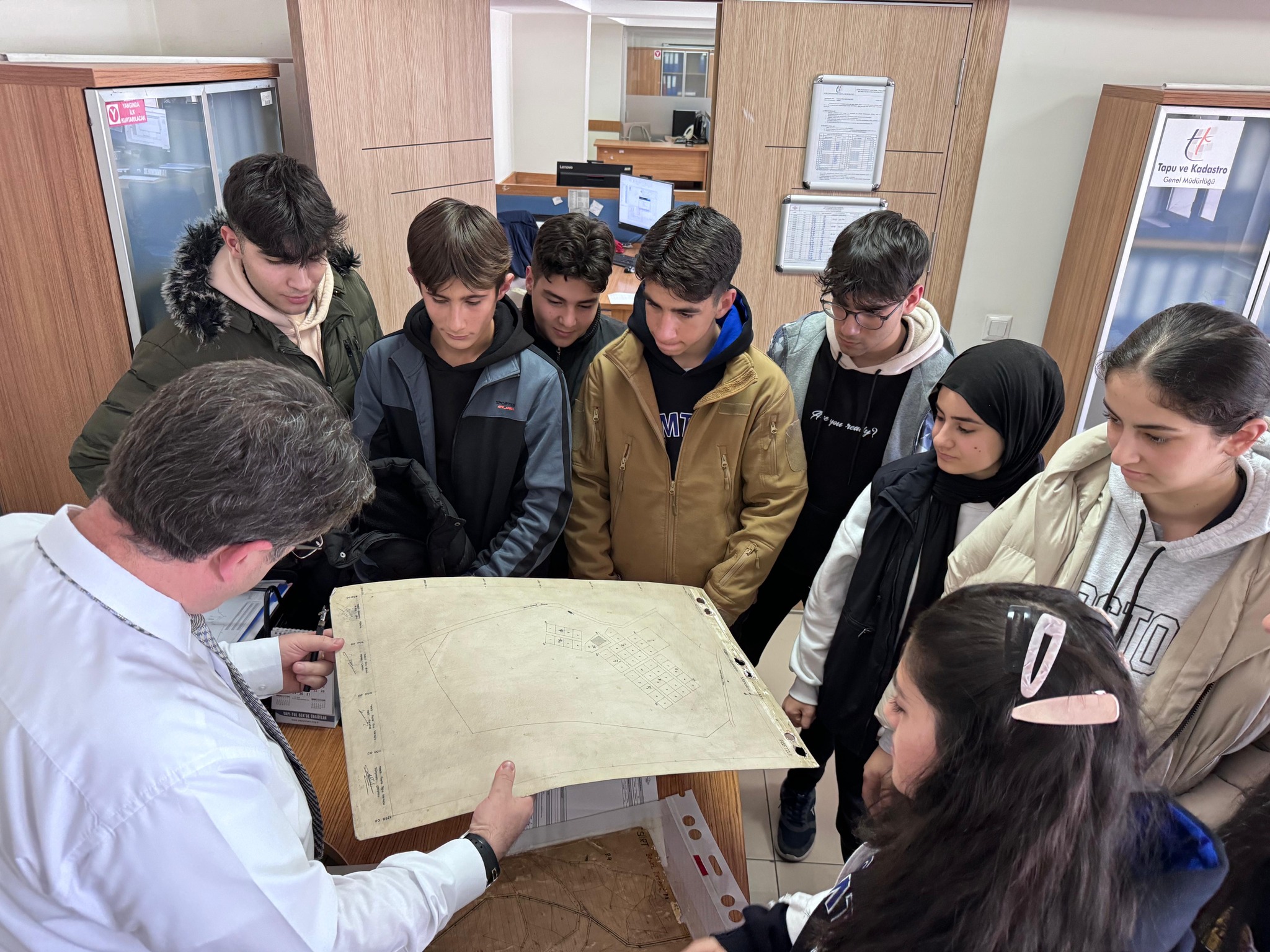 Kadastro Müdürlüğü’nden Öğrencilere Seminer