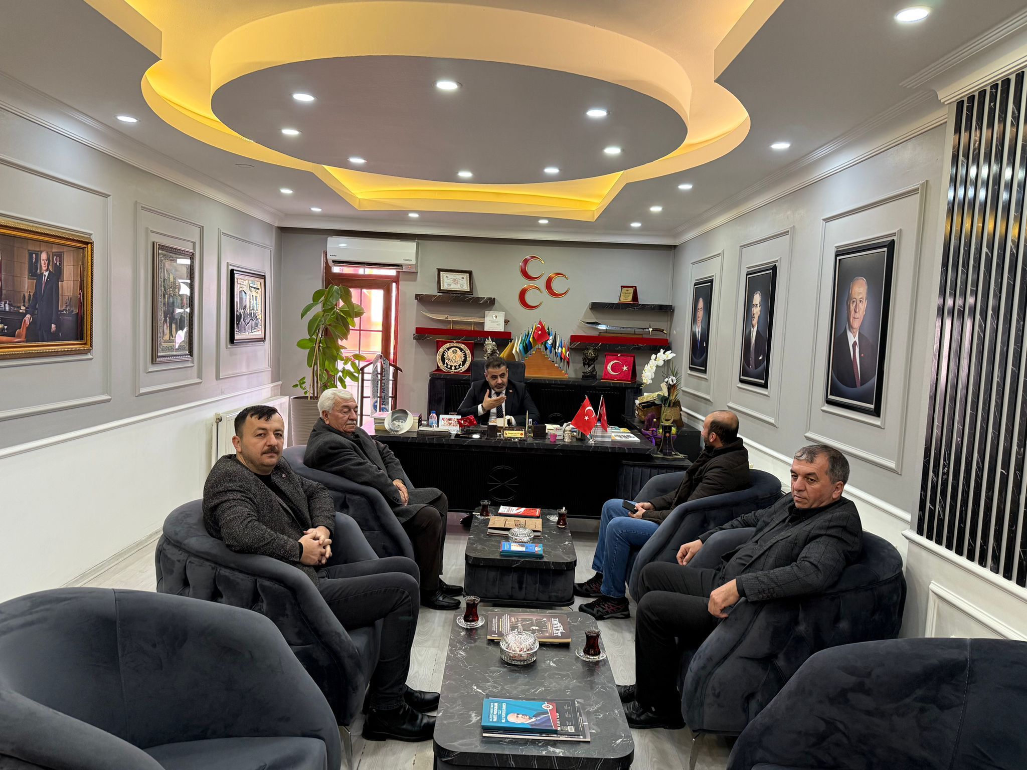 MHP’DE YOĞUN MESAİ DEVAM EDİYOR