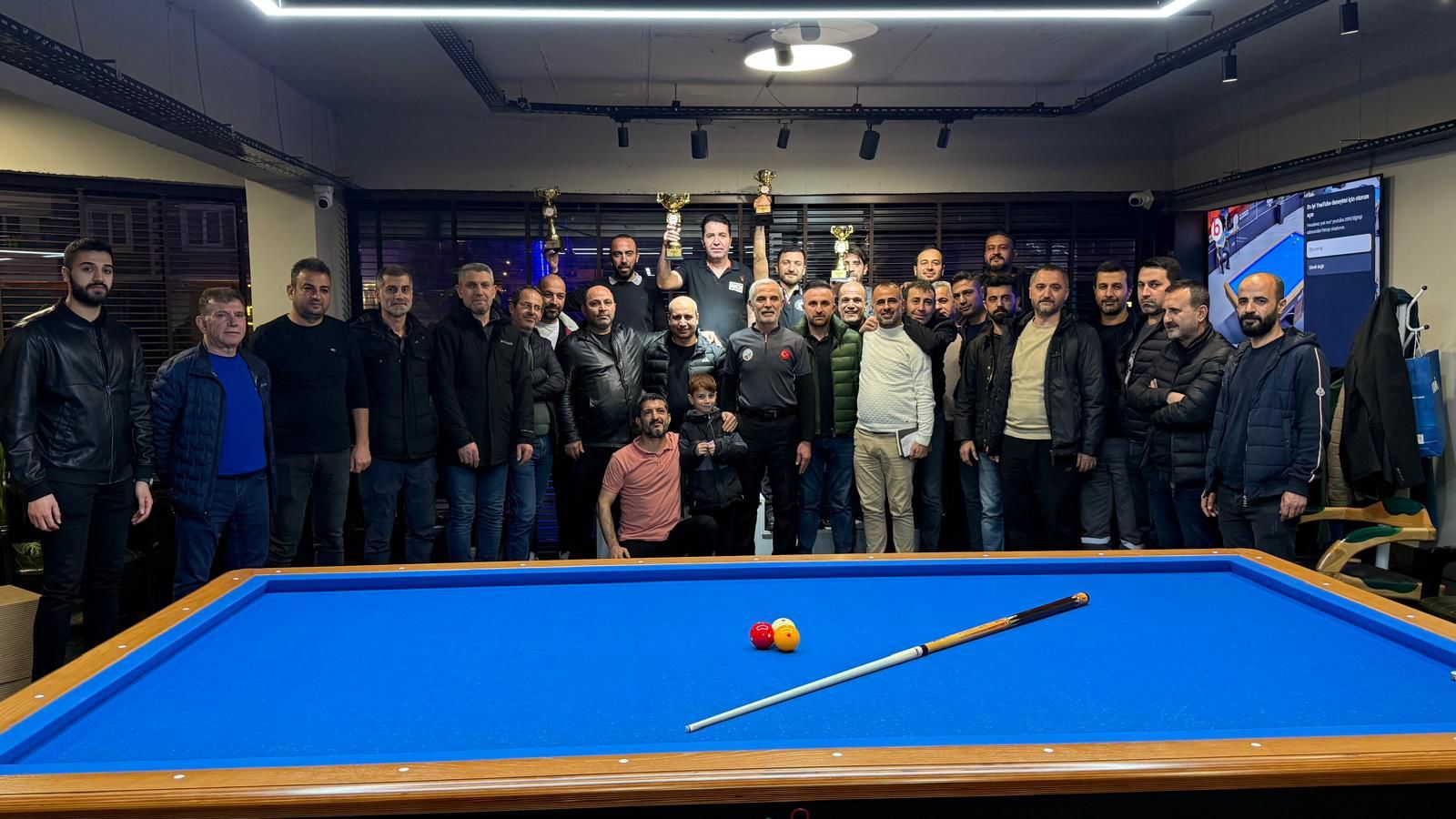 Nefes Kesen Bilardo İl Şampiyonası Sona Erdi