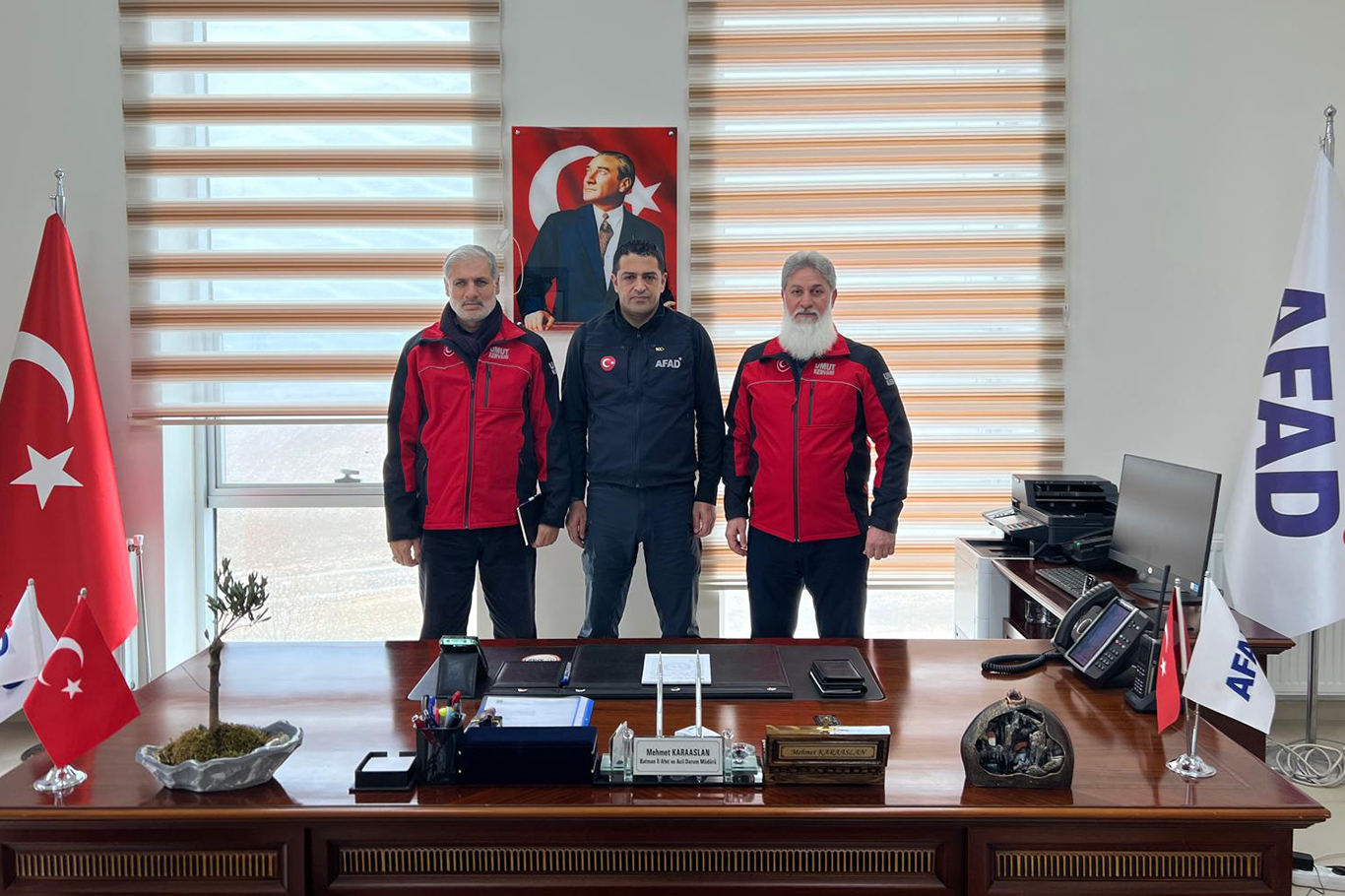 Umut Kervanı, AFAD ile İş Birliği İçin Adımlar Atıyor