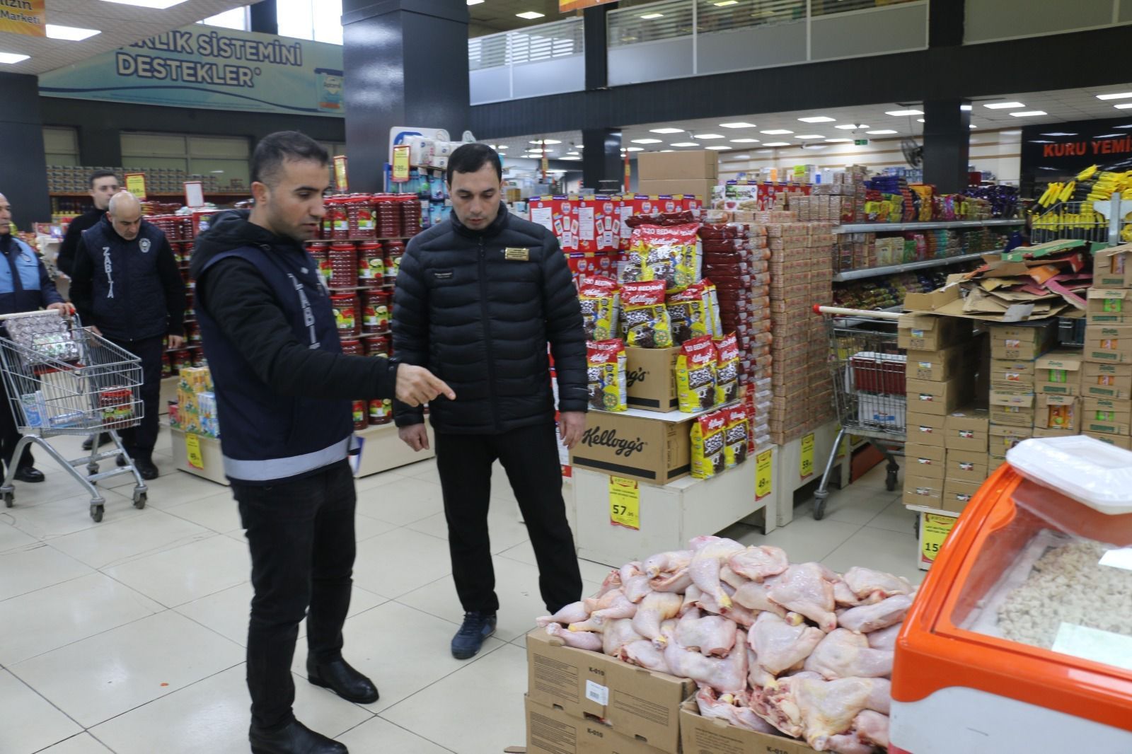 Zabıta’dan 18 İşletmeye İdari Yaptırım