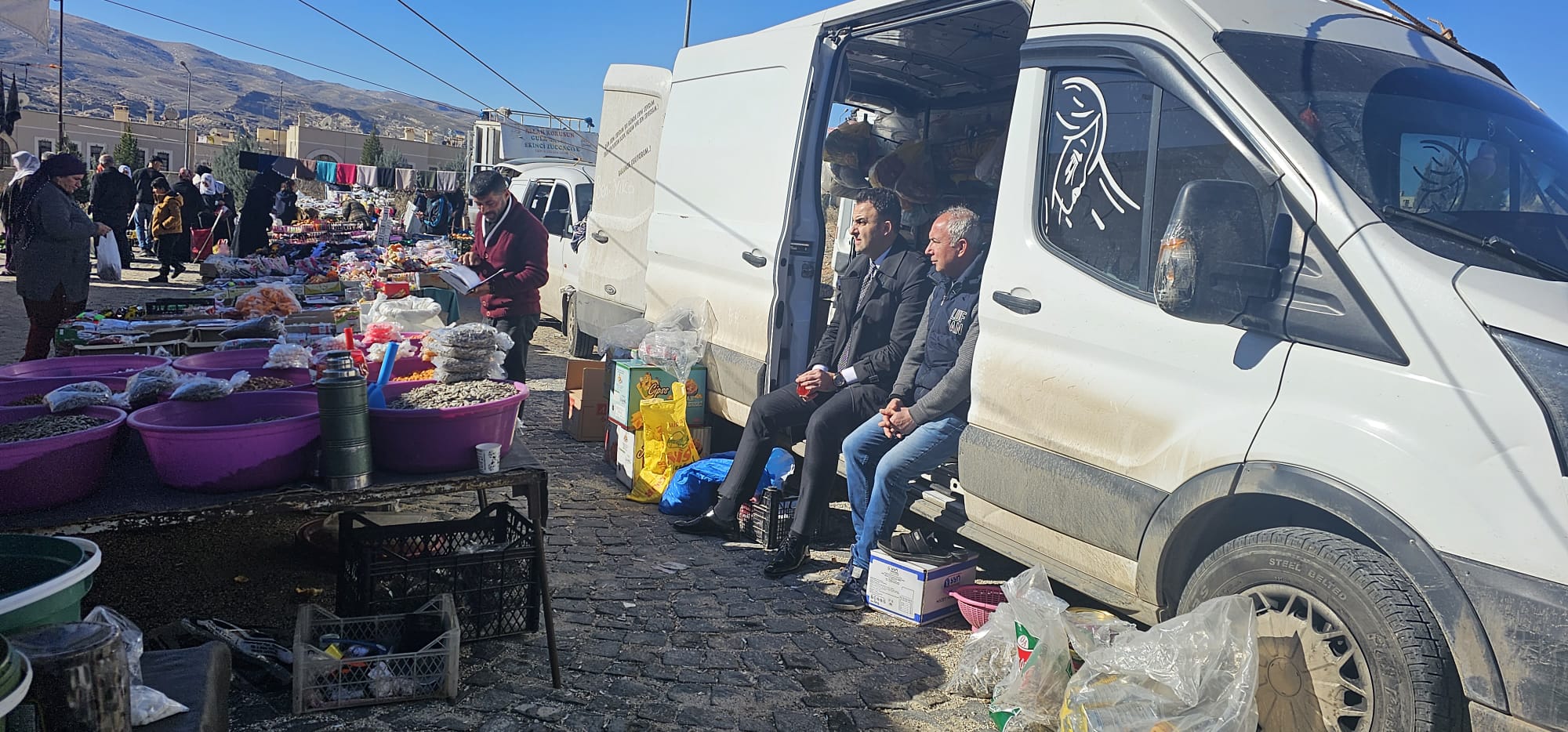 Kaymakam İmrak, Halk Pazarını Ziyaret Etti