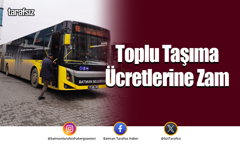 Toplu Taşıma Ücretlerine Zam