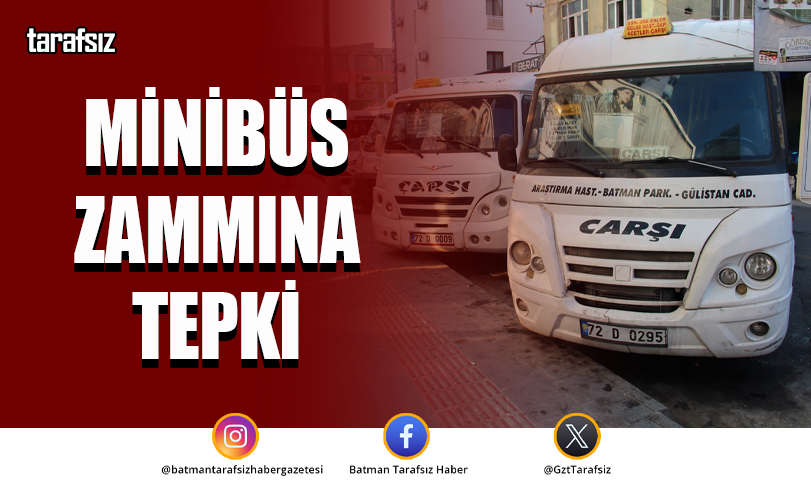 Minibüs Zammına Tepki