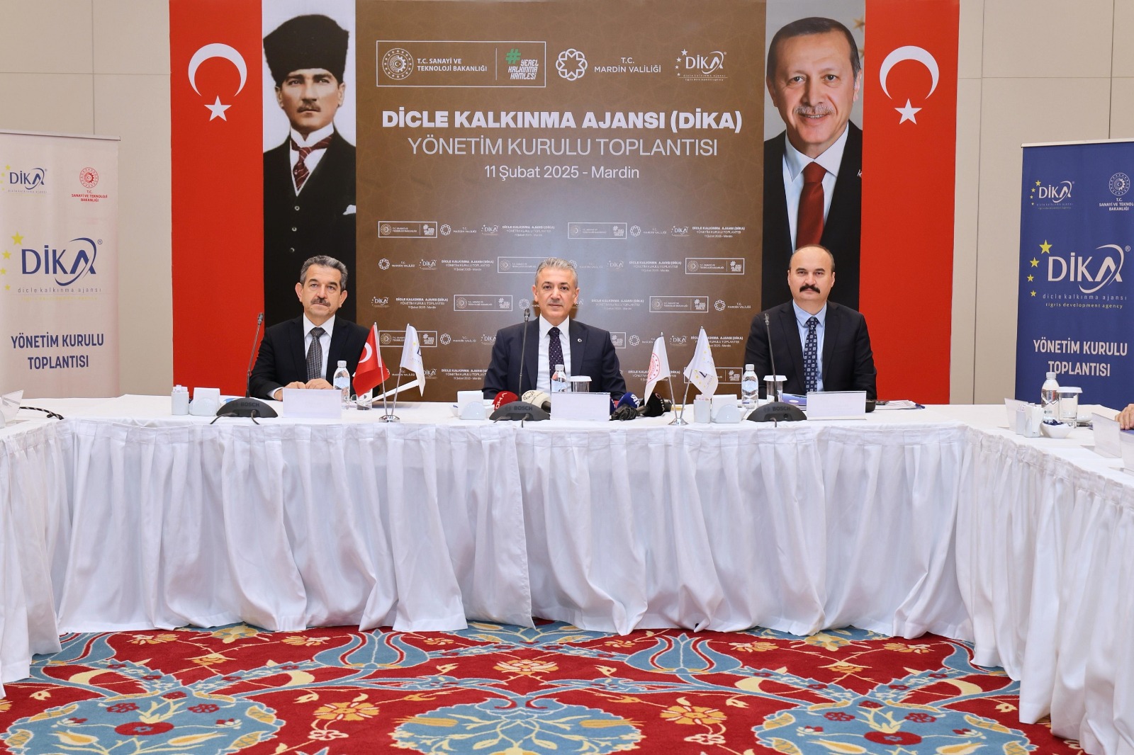 Bölgesel Kalkınma İçin DİKA Yönetim Kurulu Toplantısı Yapıldı