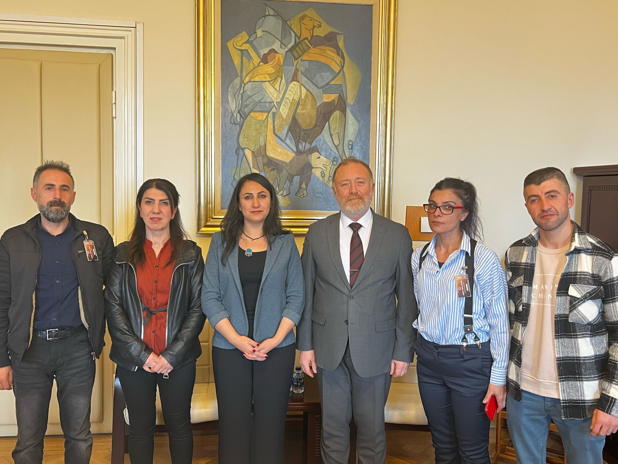 İşten Çıkarılan İşçiler Meclis’te Görüşmeler Yaptı