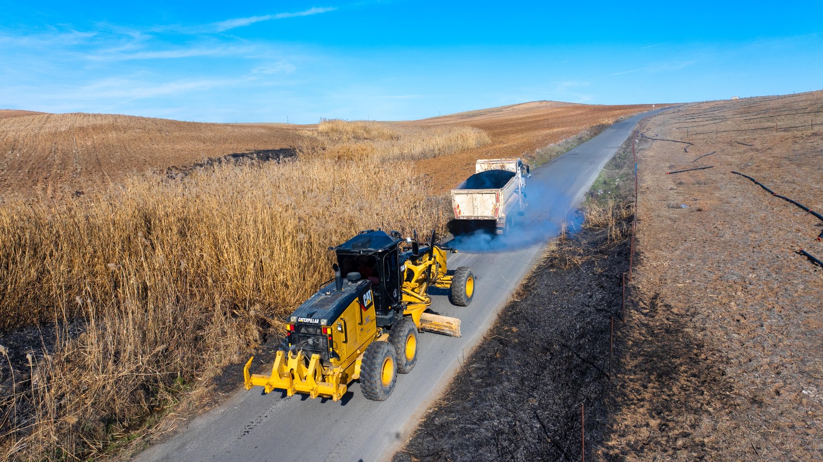 Akoba Köyü Yolunda Asfalt Yama Çalışması Tamamlandı