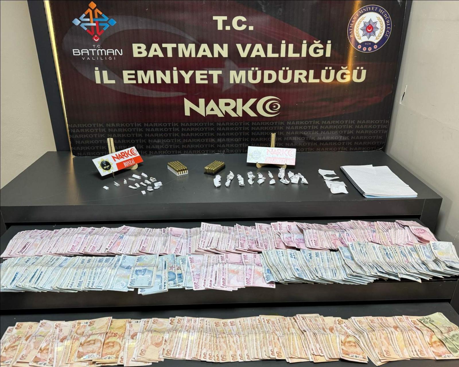 Batman’da Zehir Tacirlerine Şok Baskın!