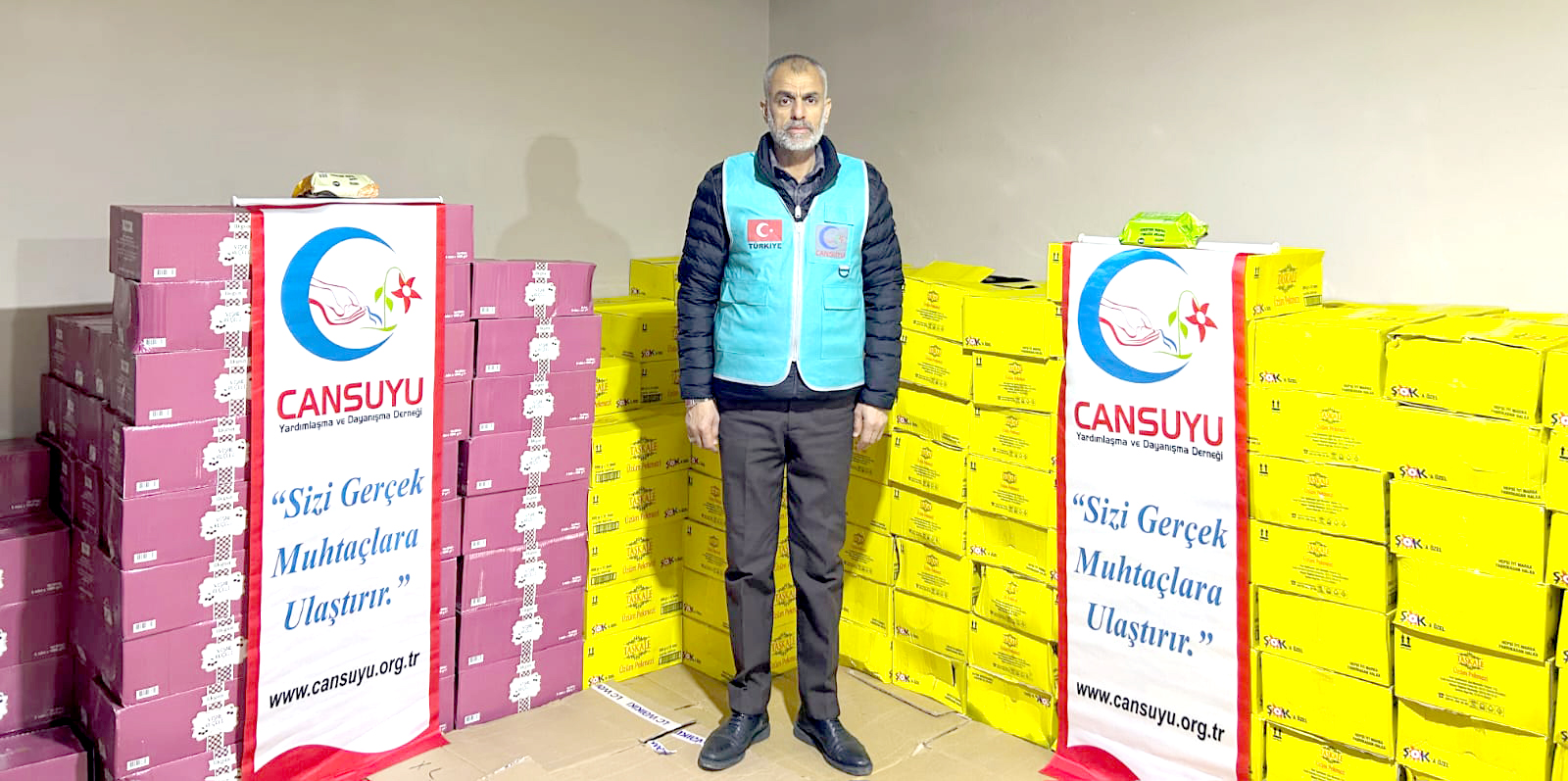 Cansuyu Derneği’nden 250 Aileye Ramazan Desteği!