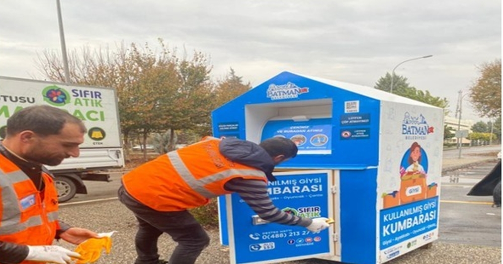 Batman’da Kullanılmış Giysiler Geri Dönüşüme Kazandırılıyor
