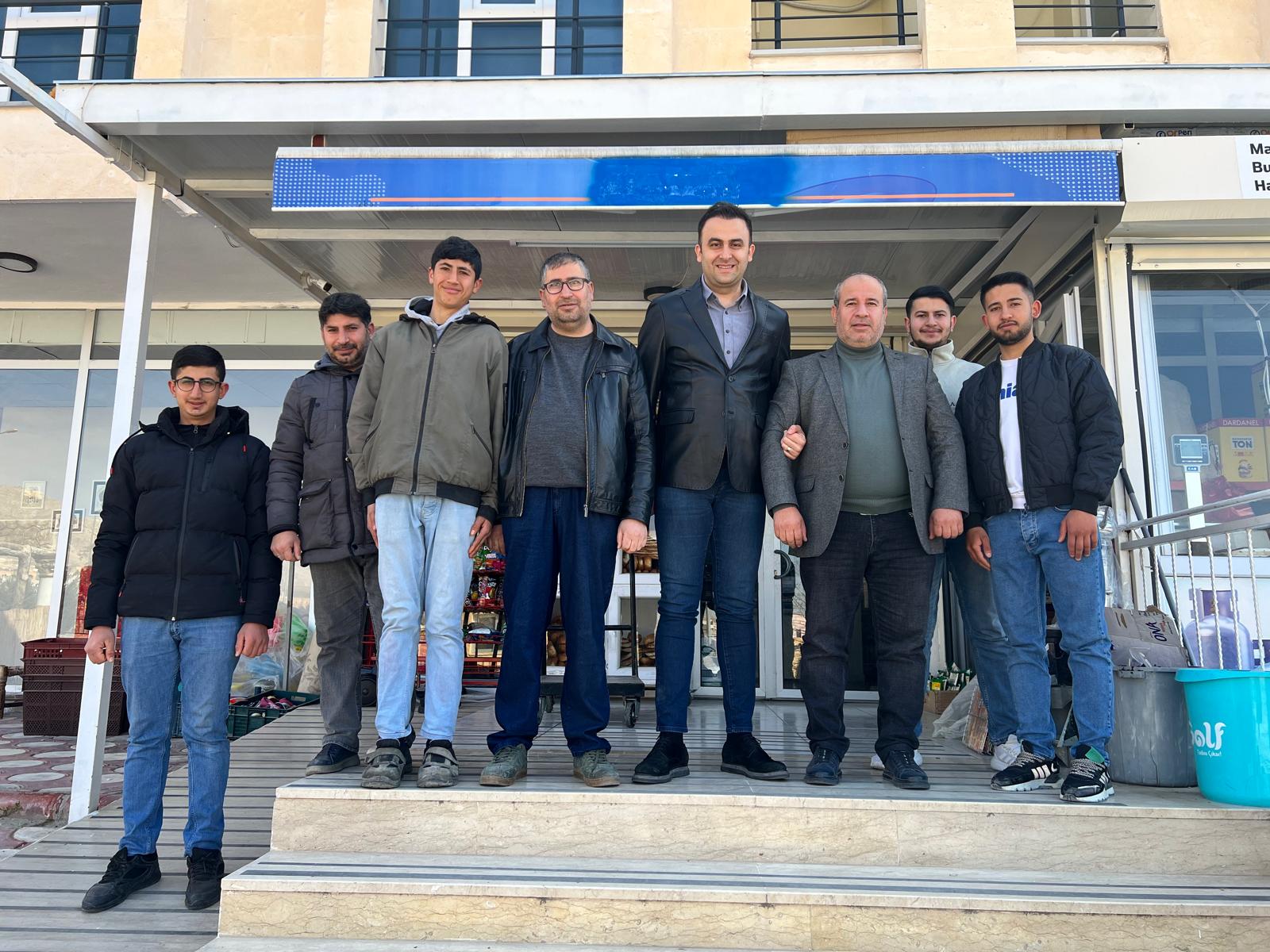 Hasankeyf Kaymakamı İmrak Esnaf Ziyaretlerini Sürdürüyor