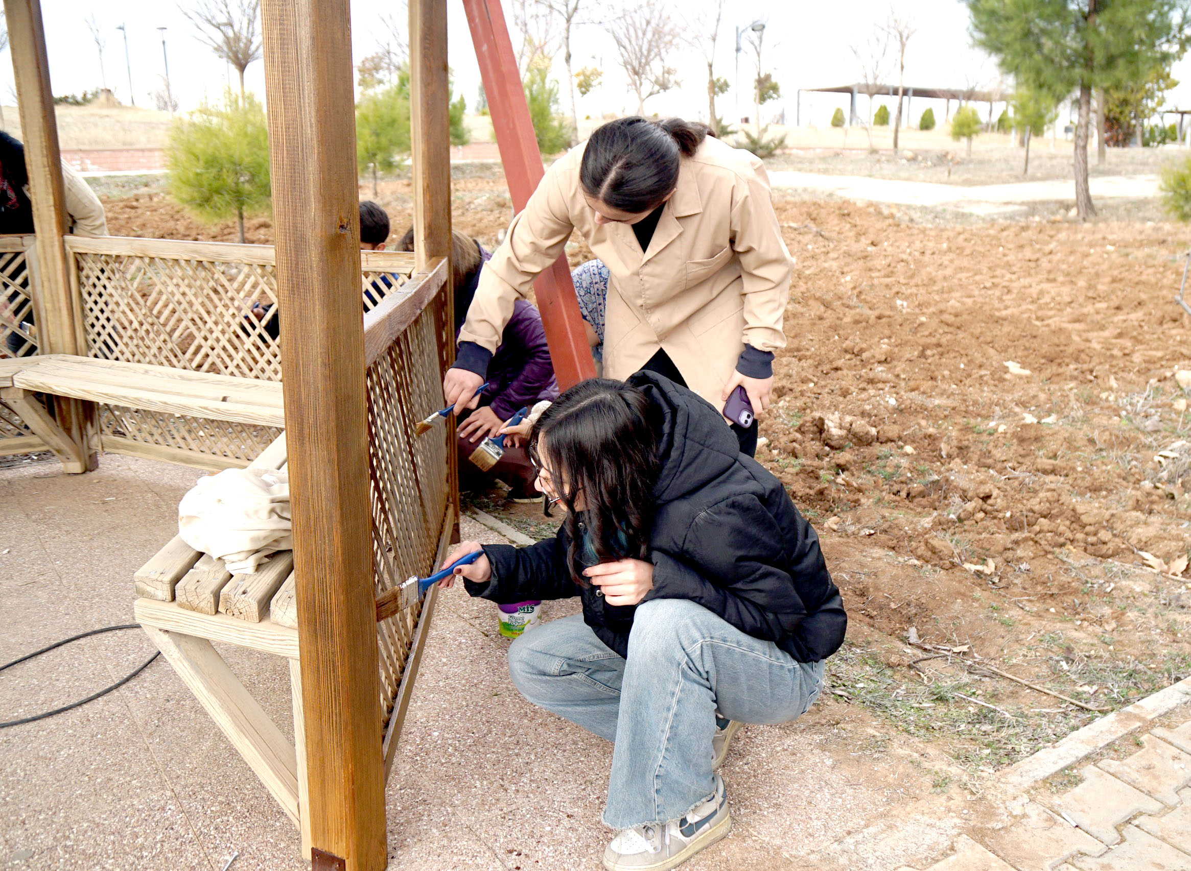 İç Mekan Tasarımı Öğrencileri Kamelyaları Yeniledi