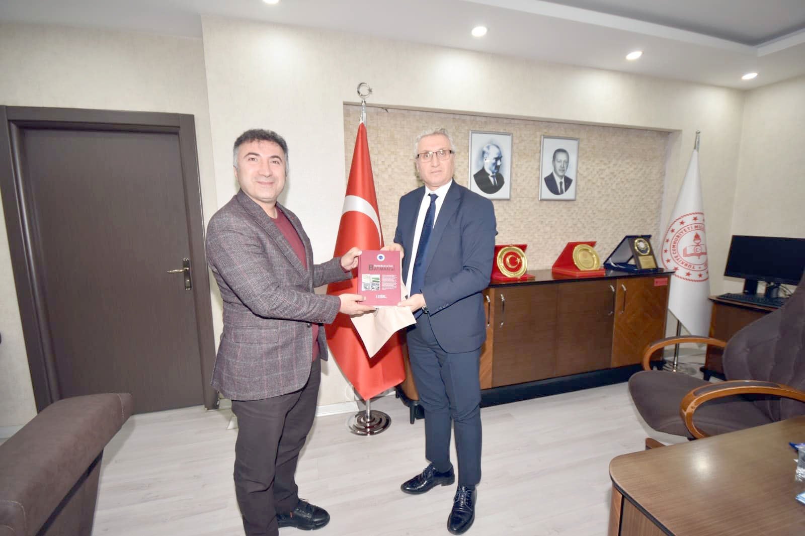 Rektör Demir, İl Milli Eğitim Müdürü Ciğer’i Ziyaret Etti