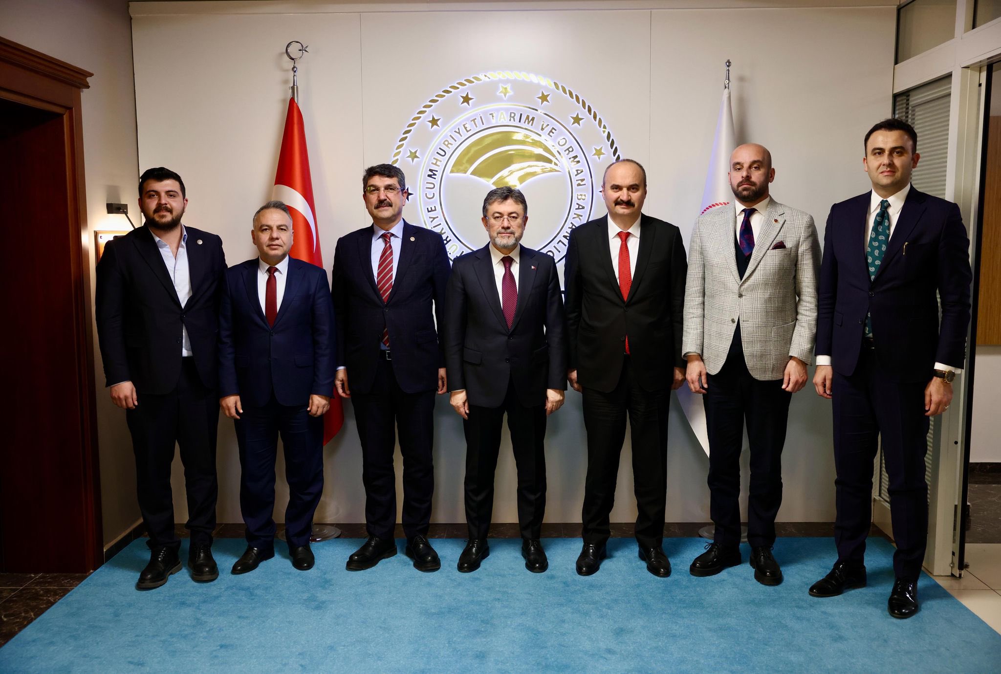 Vali Canalp ve Nasıroğlu’ndan Bakan Yumaklı’ya Ziyaret