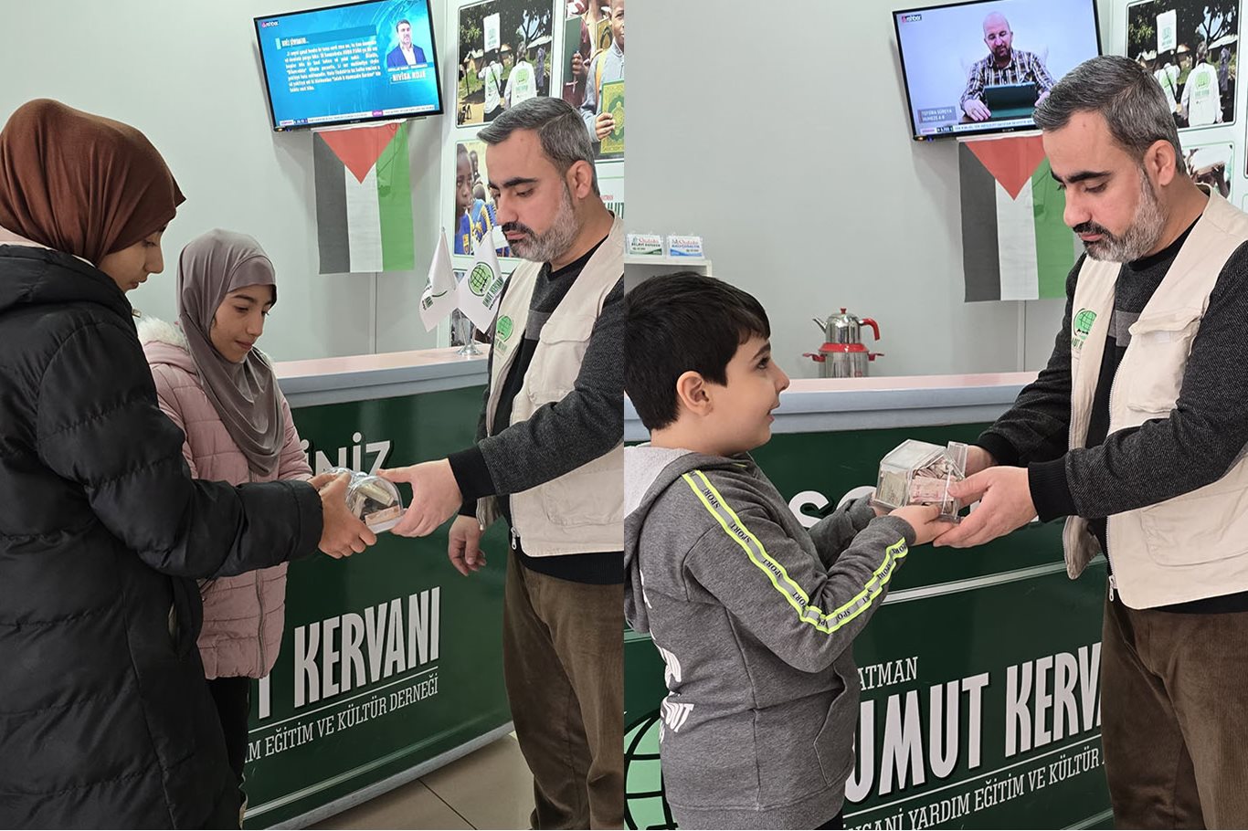 Batmanlı Üç Çocuk, Gazze’ye Kumbaralarındaki Birikimlerini Bağışladı